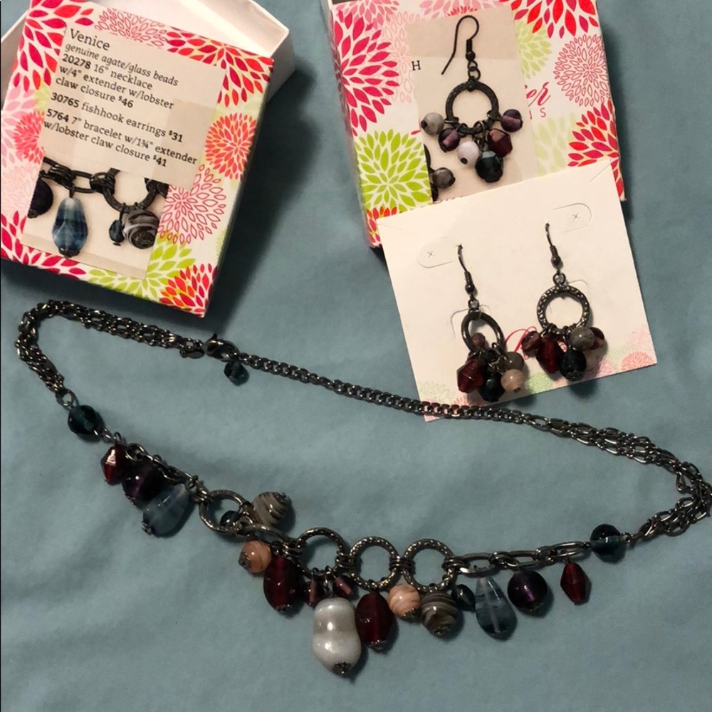 Premier Designs Venice Necklace and Earring Set